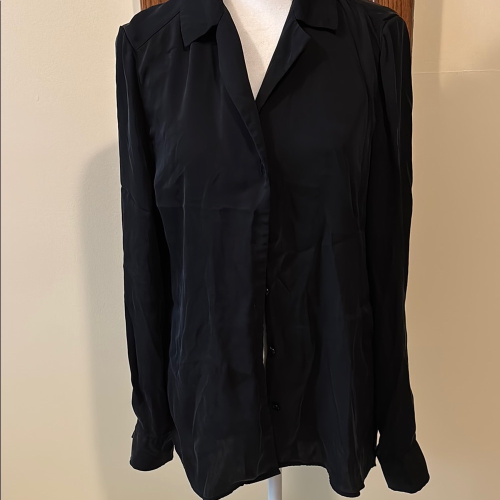 Quince Elegant Black Top - Large